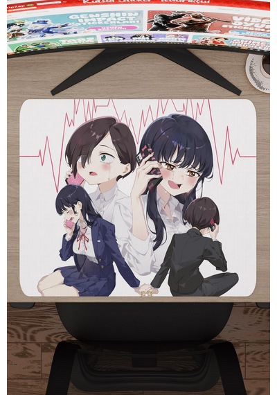 Boku No Kokoro No Yabai Yatsu Anime V5 - 48x40 Xl Gaming Kauçuk Kaymaz Taban Mouse Pad Fare Altlığı