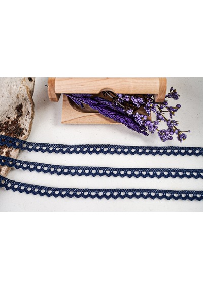 Alka Dantel Merserize Kopanaki 10 Metre 636 Merserize Royal Blue