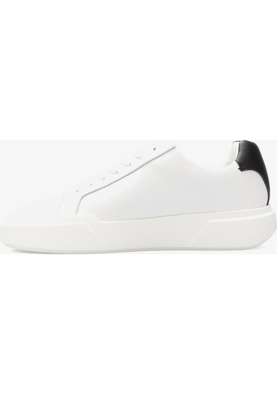 Calvin Klein Chunky Cupsole Lace Up Erkek Beyaz Sneaker-13291 Beyaz