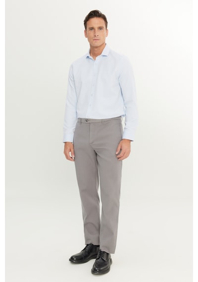 AC&Co / Altınyıldız Classics Erkek Grı Pamuklu Comfot Fit Rahat Kesim Yan Cepli Armürlü Casual Esnek Pantolon Gri AC&Co / Altınyıldız Classics Erkek Grı Pamuklu Comfot Fit Rahat Kesim Yan Cepli Armürlü Casual Esnek Pantolon Gri