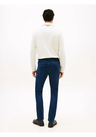 Tommy Hilfiger Slım Bleecker Pstr S, 1bo Mavi Erkek Kot Pantolon