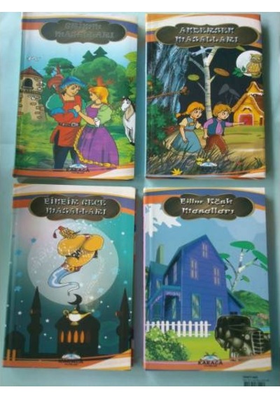 Masal Kitabi 3-4-5 .Siniflar için 4 Lu Set