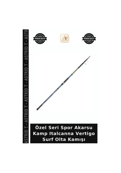 Özel Seri Spor Akarsu Kamp Italcanna Vertigo Surf Olta Kamışı 420cm