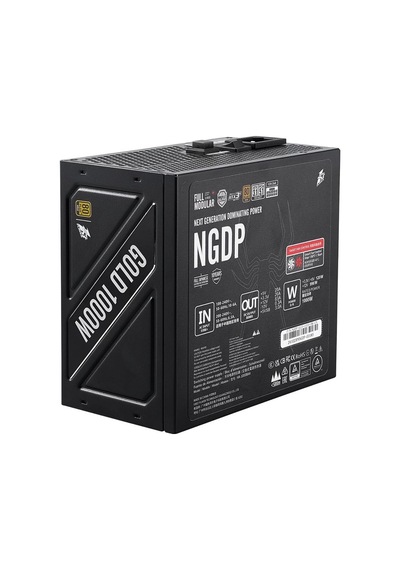 1st Player Ngdp 1000w 80+ Gold Atx3.1/pcle 5.1 Japon Kapasitör Full Modüler Apfc 10 Yıl li Siyah Güç Kaynağı