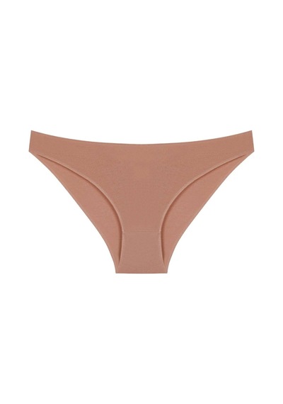 10010 Slip 3'lü Bikini Külot Paketi 10010-v6-Somon-Vizon-K.Kapiçino Somon - Vizon - Kahverengi