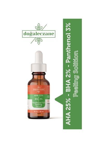 Doğal Eczane Leke Karşıtı ve Cilt Tonu Eşitleyici Peeling Serum 30 ML