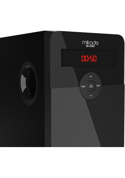 Mikado Md-582bt 5+1 110w Siyah Usb+sd+fm Destekli Multimedia Bluetooth Speaker