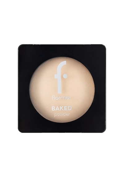 Flormar Yoğun Pigmentli Fırınlanmış Mat Pudra  - Baked Powder - 029 Porcelain Ivory - 8682536053556