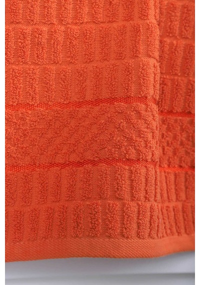 6 Lı Renkli El Yüz Pamuklu Jakarlı Havlu Seti 50 X 90 Cm Platin - P000000748-1 Çok Renkli