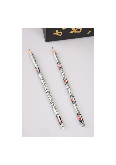 Beşiktaş Lisanslı Kurşun Kalem 12'li Gri