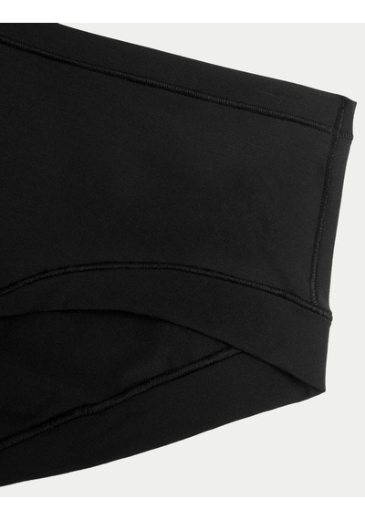 Marks & Spencer 3'lü Flexifit Modal Düşük Bel Külot Seti Siyah