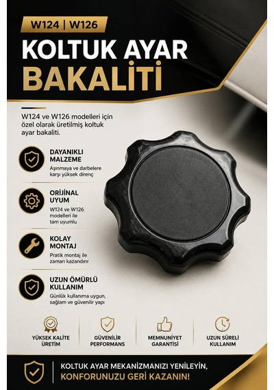 Mercedes W124, W126 Koltuk Ayar Bakaliti