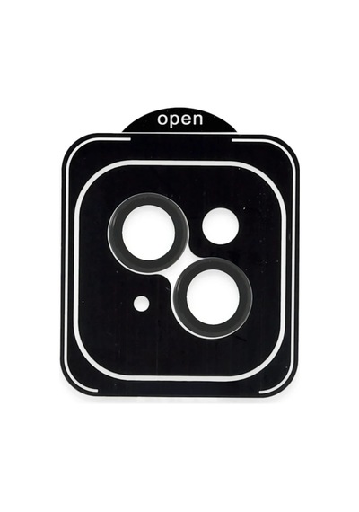 Mey İthalat iPhone Uyumlu 13 Pvd Metal Kamera Lens - Siyah