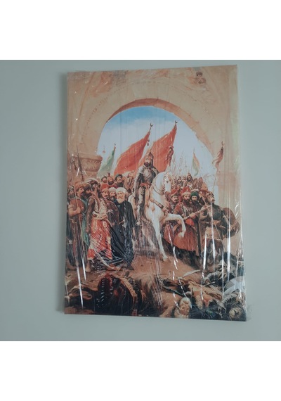 Kanvas Tablo Sultan Alparslan 70 X 100 Cm