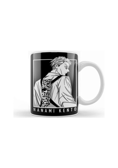 Kento Nanami Black Panel Kupa Bardak Porselen Karışık