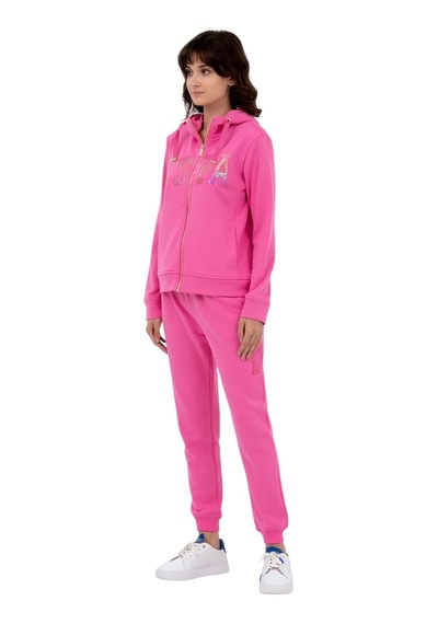 Kadın Beli Lastikli Eşofman Altı Pembe