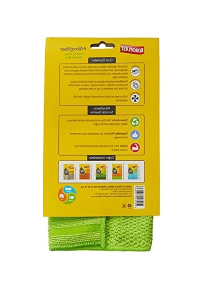 Mikrofiber Yağ & Kir Sökücü Mutfak Bezi - Çift Taraflı Hızlı Kuruyan Tasarım Açık Bej