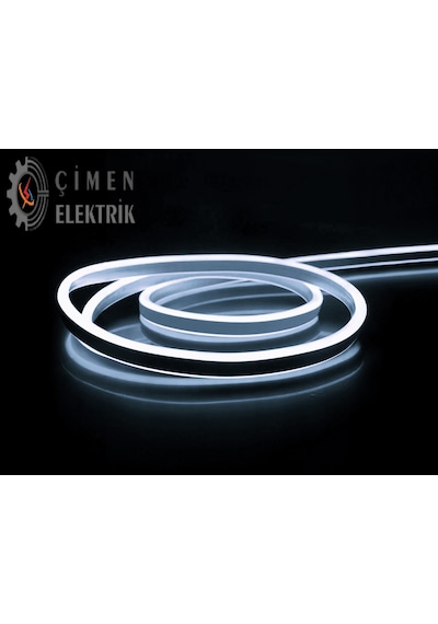 5 Metre Noas Yl42 0121 Dış Mekan 12v Beyaz Neon Hortum Led