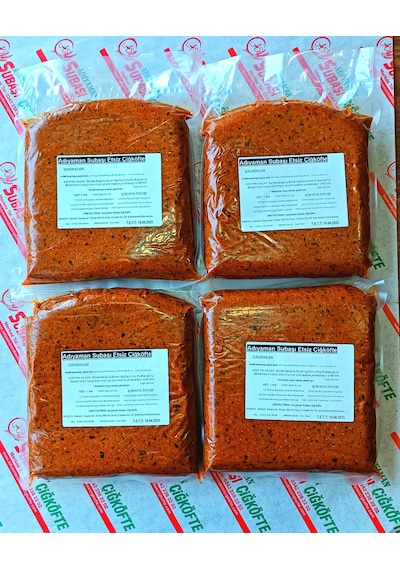 Subaşı Çiğköfte Vakumlu Çiğköfte 4 x 1 KG