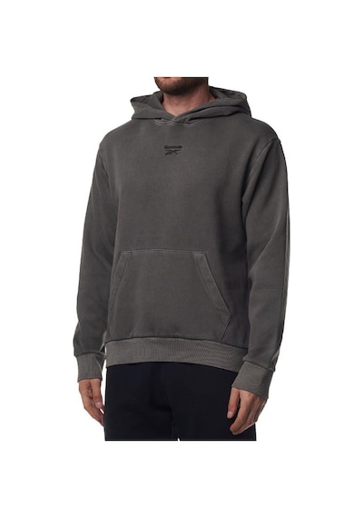 Reebok Rı Washed Oth Hood Erkek Sweatshirt 100205480 Siyah Siyah