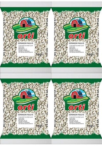 Orti Dermason Fasulye 1 Kg. x 4 Paket