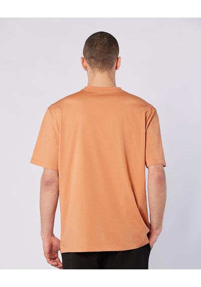 Kappa Logo Adam Erkek Camel Oversize Tişört