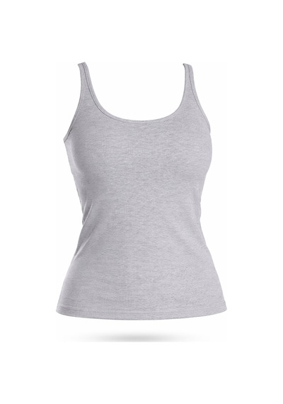 5in1Canpolat Gri U Yaka Fitilli Basic Atlet