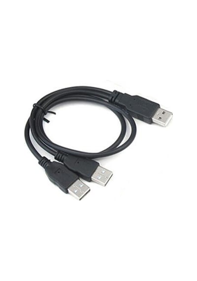 Harici Diskler Için Usb Y Kablo 3 Ucu Usb Kablo