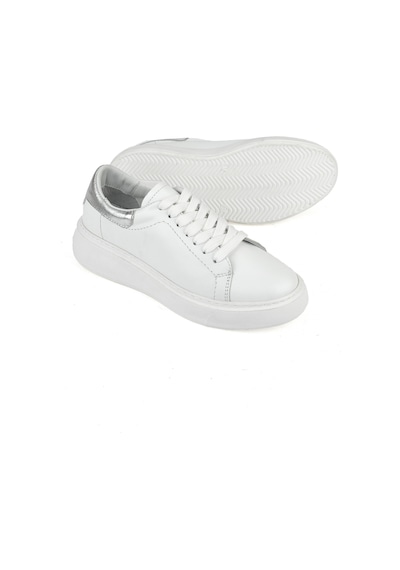 Ziya, Kadın Hakiki Deri Sneaker 1531050z26802370k Beyaz 1531050z26802370k 500 Beyaz