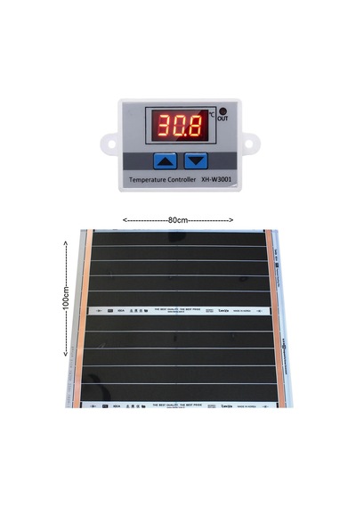 Rexva XH-W3001 Dijital Termostatlı Halı Altı Karbon Isıtıcı 80 x 100