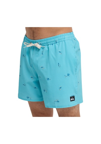 Quiksilver Quıksılver Stretch Prınted Bjk1 Mavi