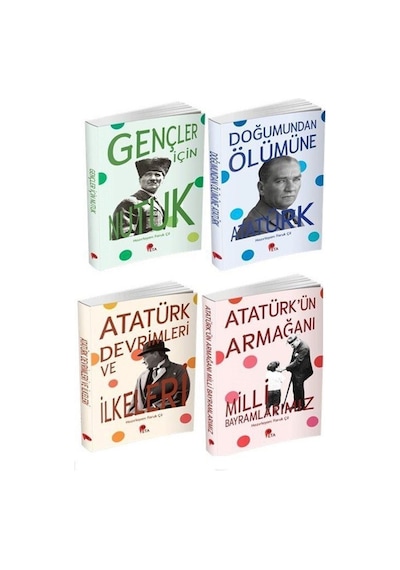 Çocuklar ve Gençler için Atatürk Seti - Faruk Çil - Peta