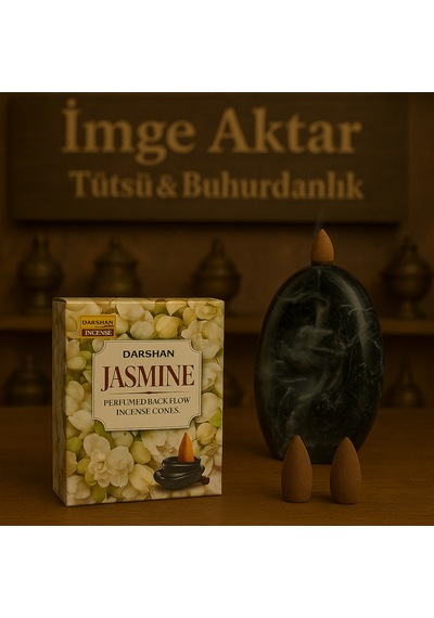 Darshan İncense Yasemin Geri Akış Tütsü 10 Adet Çok Renkli