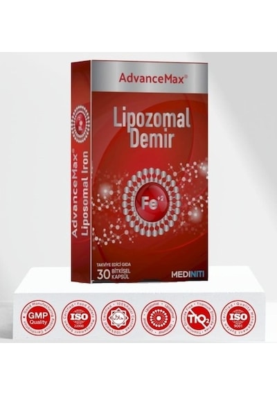 Advancemax Lıpozomal Demır 30 Kapsul