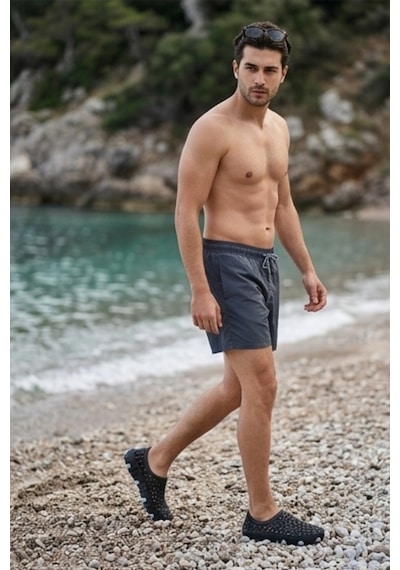 Aqua Wave - Uniseks 36-45 Esnek Siyah-gri Deniz Ayakkabısı Özel Kabartma Kaymaz Tabanlı, Hız... Siyah - Gri Aqua Wave - Uniseks 36-45 Esnek Siyah-gri Deniz Ayakkabısı Özel Kabartma Kaymaz Tabanlı, Hız... Siyah - Gri