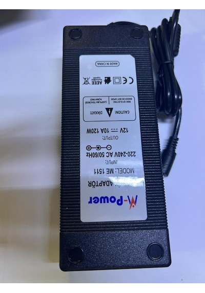 Smps Adaptör 12v Dc 10a Switchmode Laptop Tip M-power