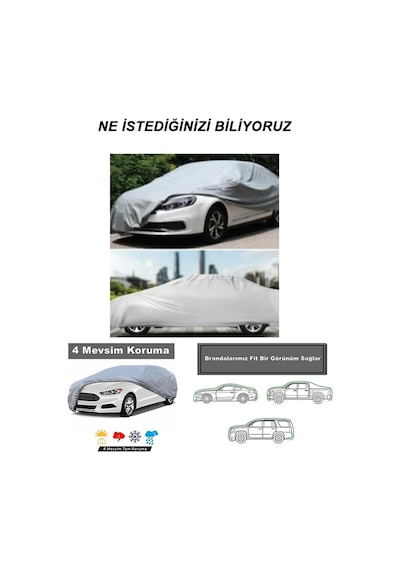 Hyundaı Getz Uyumlu Oto Branda - Su Geçirmez Araç Çadırı Hb1