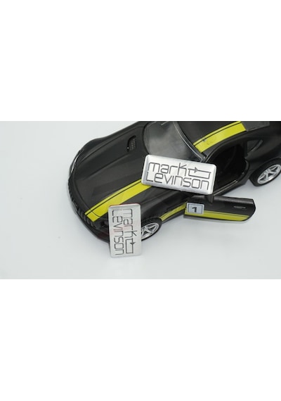 Mark Levinson Hoparlör Krom Metal 3M Logo Amblem 2 Li Set (503744213)