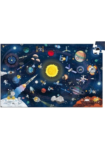 Djeco Klasik Puzzle 200 Parça / The Space