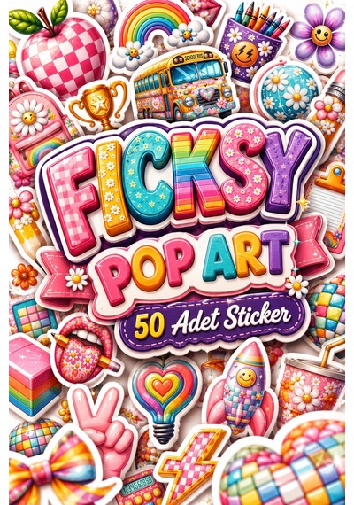 Okul Temalı Sticker Seti - 50 Adet Öğrenci Etiket Çıkartma Diğer