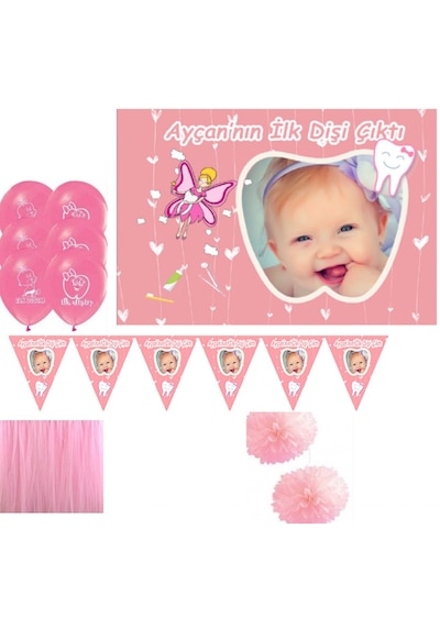 Diş Buğdayı Parti Sesi Kız Bebek +3
