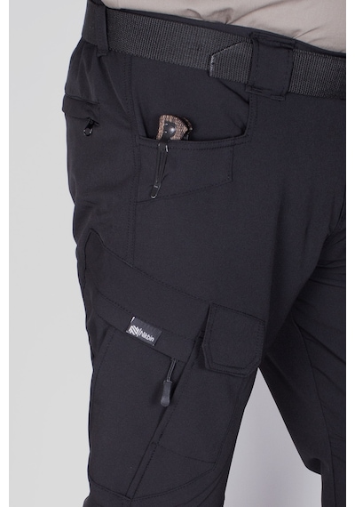 Nikbin Tactical Taktik Pantolon Outdoor Kargo Cep Likrali Yazlık -siyah siyah