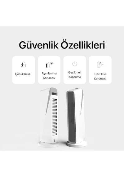 Xenon Smart Akıllı Fanlı Isıtıcı İç Mekan Isıtma Cihazı X7440