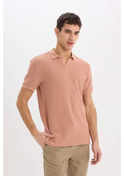 DeFacto Regular Fit Polo Yaka Kısa Kollu Tişört E1215AX25SMBN300