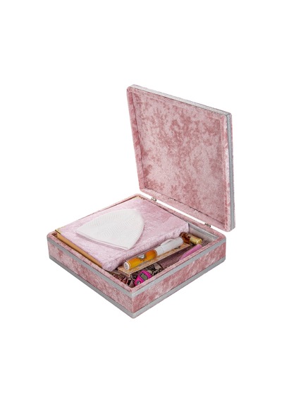 Özel Kadife Kaplı Sandık Kuranı Kerim Dini Set N11.760