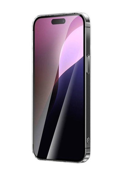 Apple Uyumlu iPhone 15 Pro Max Kılıf Toz Önleyici Zore Helo Kapak-şeffaf