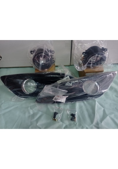 Ford Fiesta Sis Far Çerçevesi Ve Sis Kiti Ampullü Sağ Sol 2013-