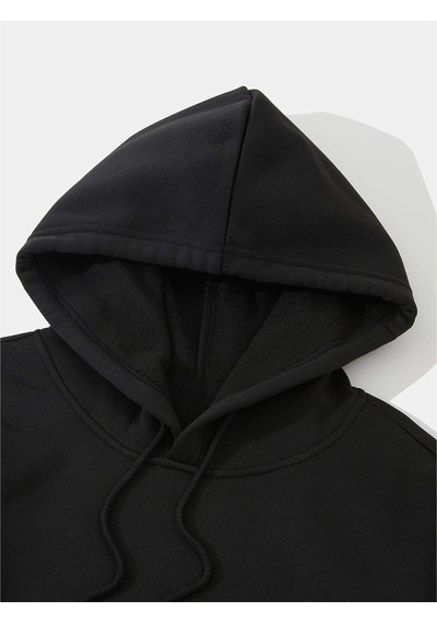 Startmore Harajuka Sokakt Yazılı Grafik Sweat Gri Siyah