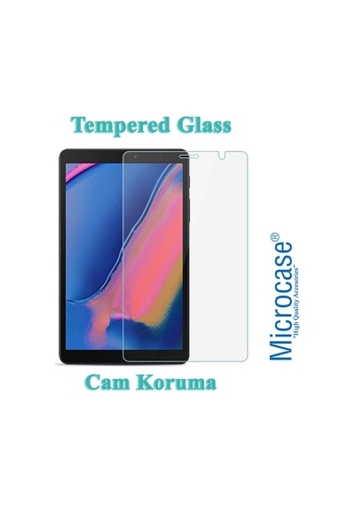Samsung Uyumlu Galaxy Tab A 8.0 T290 T295 Tempered Glass Cam Koruma