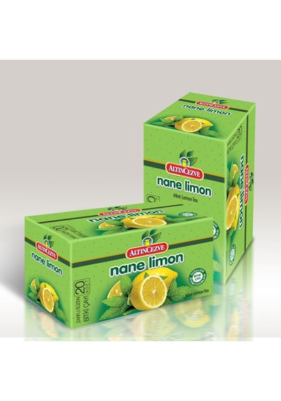 Altıncezve Nane Limon Bitki Çayı Süzen Poşet 20 x 2 G